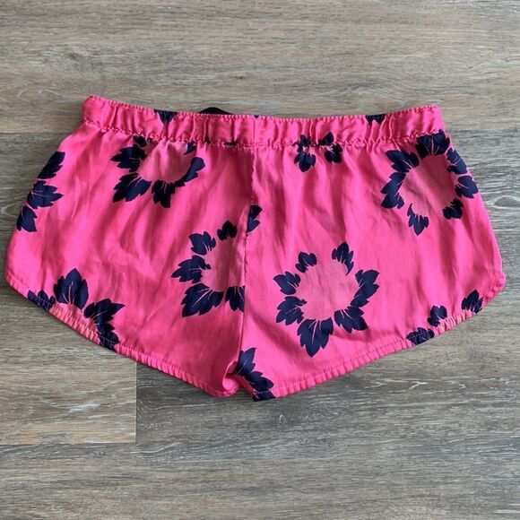 Aerie silky shorts pink floral print sz xl - Picture 5 of 5